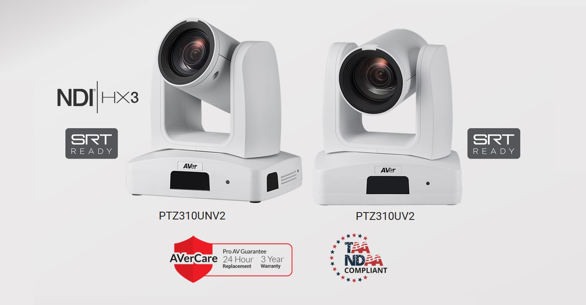AVer Debuts Two 4K 12X AI PTZ Cameras