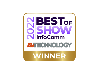 InfoComm Best of Show 2022 Award