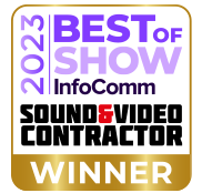 Best of Show Infocomm 2023 Winner