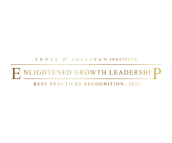 Frost & Sullivan Institute 2022 Enlightened Growth Leadership Award