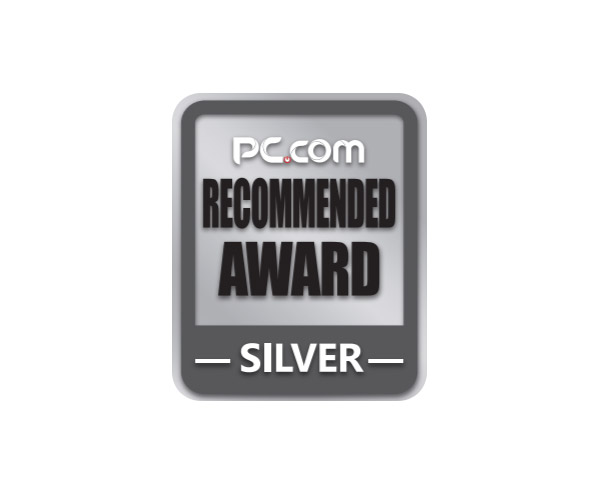 PC.COM Recommended Award Silver