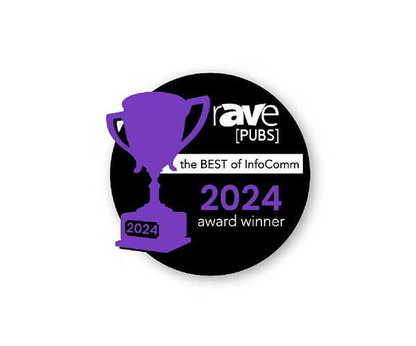 rAVe [PUBS] Best of InfoComm 2024 Award - Best New AI-Based PTZ Camera