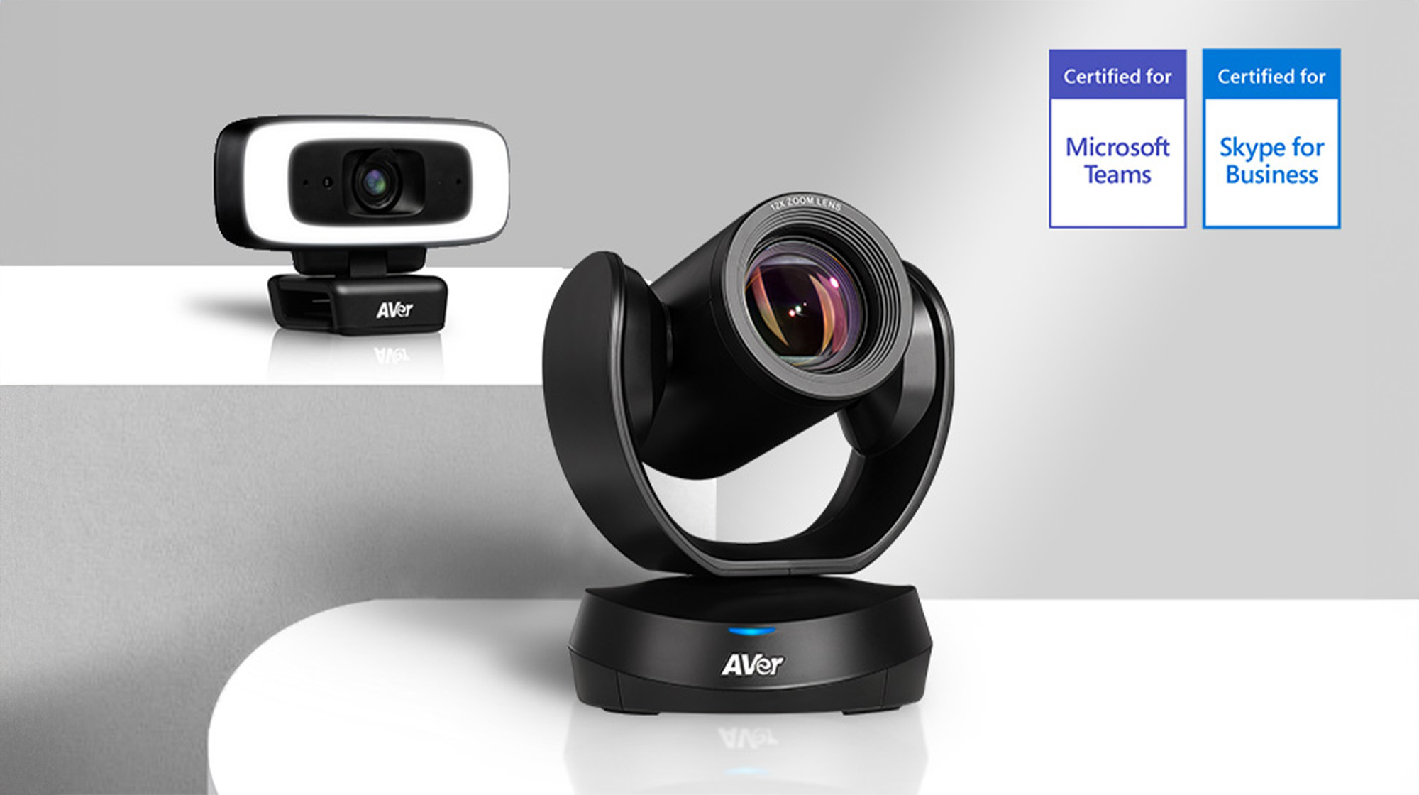 AVer CAM130 4K Camera and CAM520 Pro2 Are Certified for Microsoft Teams