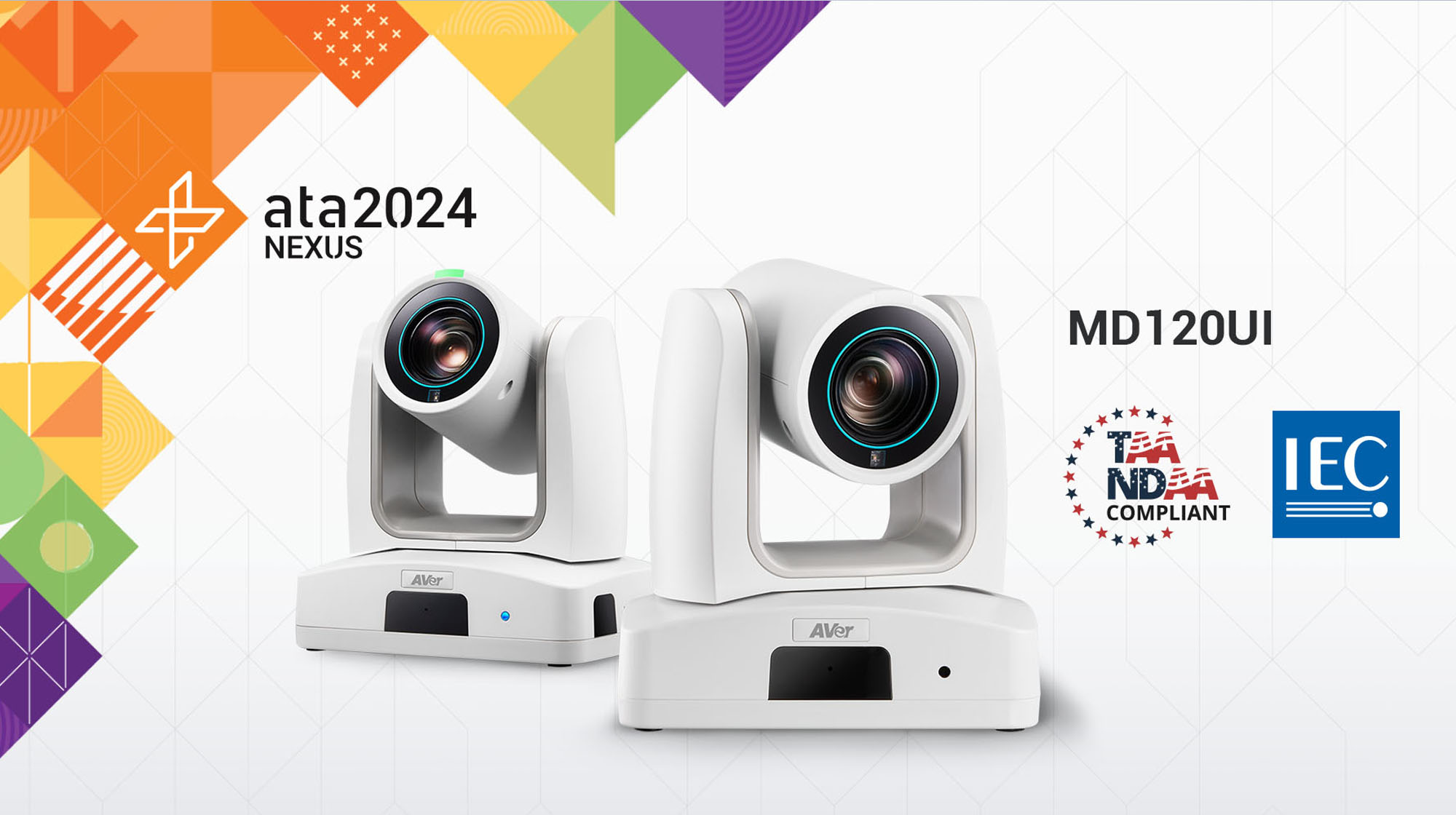 AVer to Unveil MD120UI Medical Grade PTZ Camera to Revolutionize Patient Monitoring at ATA Nexus 2024