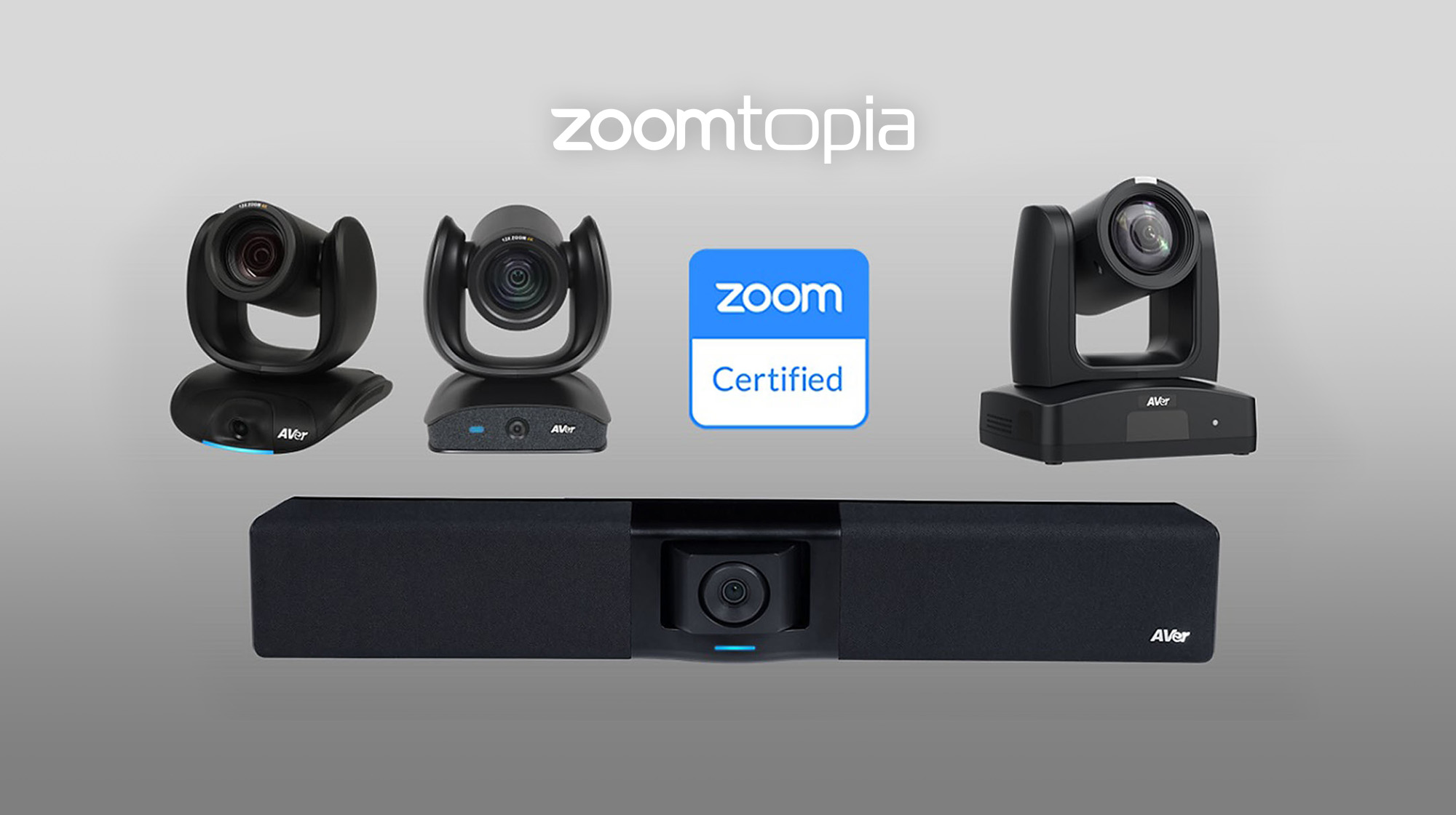 AVer to Showcase Zoom Certified Video Collaboration and Pro AV Solutions at Zoomtopia 2022