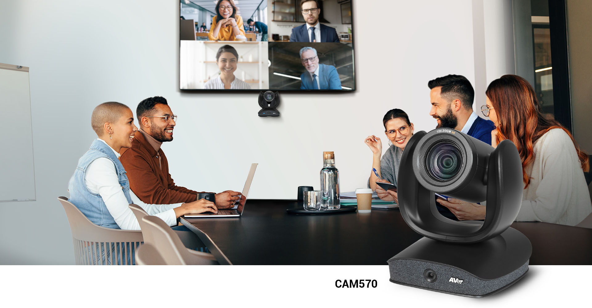 AVer Announces CAM570 Camera Certified for Microsoft Teams