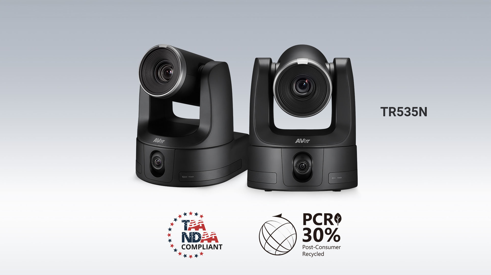 AVer Introduces TR535N, Dual-Lens Auto Tracking Camera with 30X Zoom and NDI<sup>®</sup> Integration
