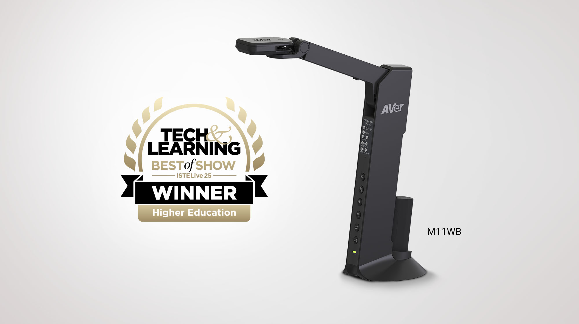AVer’s M11WB Wins Future’s Best of Show Award, Presented by Tech & Learning