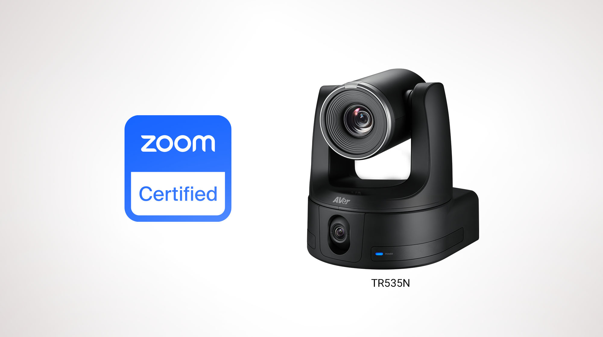 AVer’s TR535 and TR535N Dual Lens Auto Tracking Cameras Achieve Zoom Rooms Certification