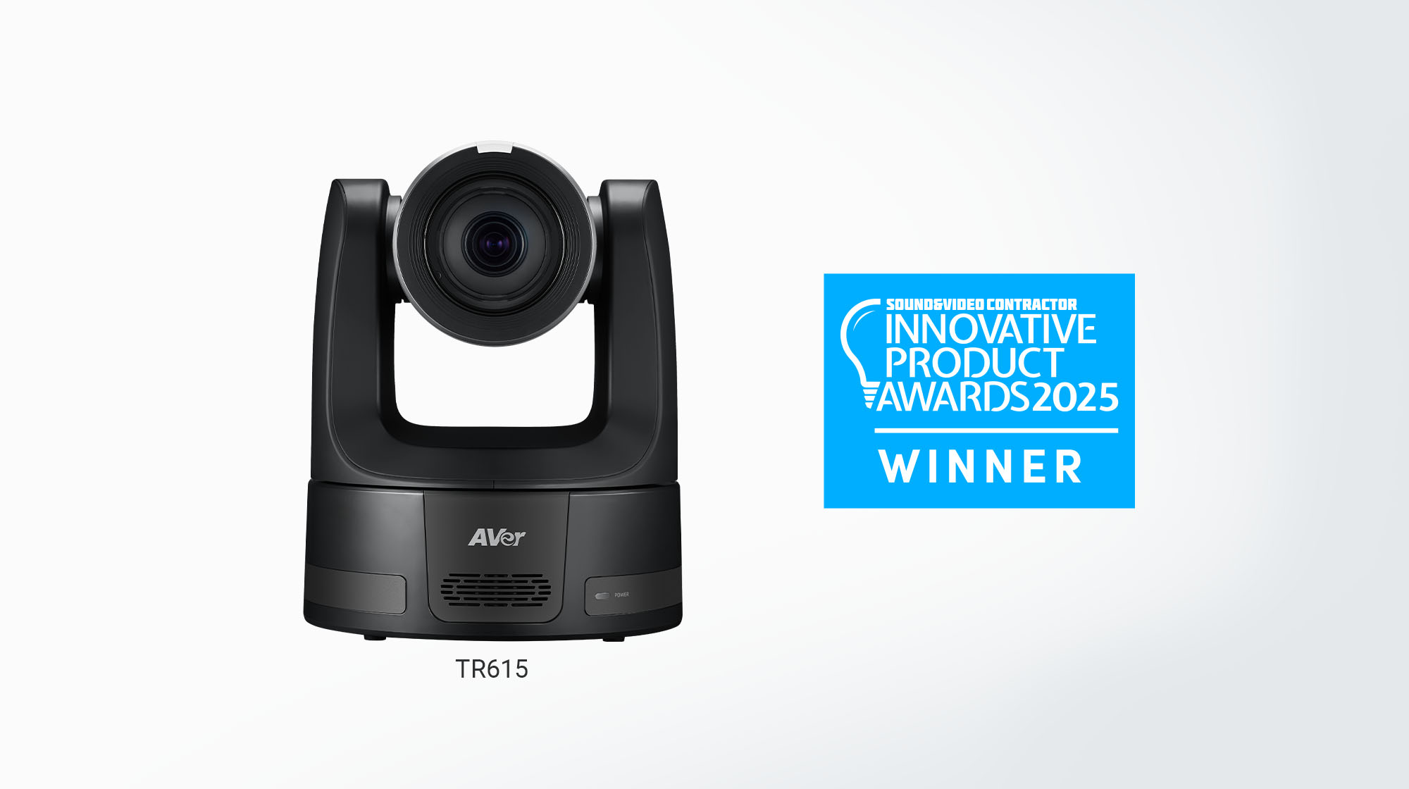 AVer TR615 Named Winner of 2025 Sound & Video Contractor Innovative Product Award