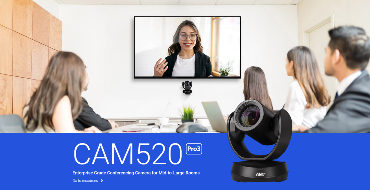 CAM520 Pro3 Enterprise Grade Conferencing Camera for Mid-to CAM520 Pro3 Enterprise Grade Conferencing Camera for Mid-to
