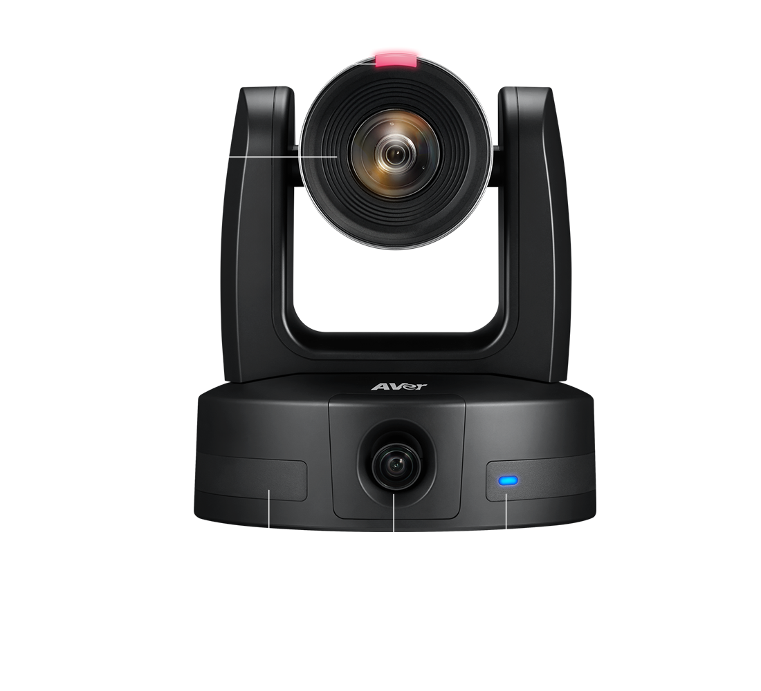 TR322 auto tracking camera front