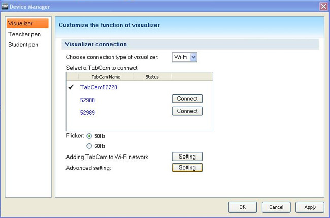 TabCam firmware